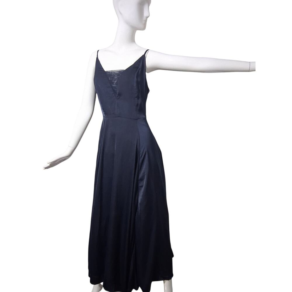 Mia Joy NWT Womens size Small Elegant Classy Babydoll Fairycore Maxi Event Dress